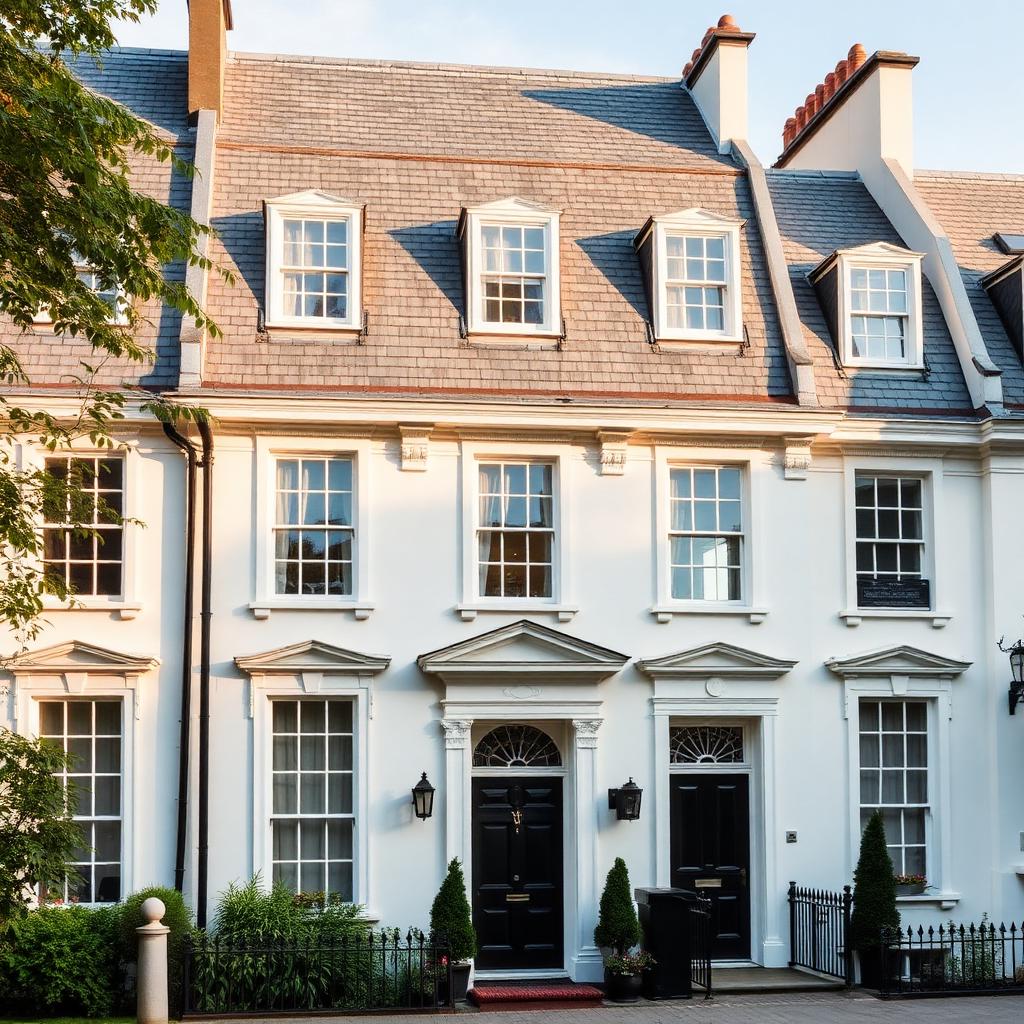 Kensington Townhouse — Mansard slate reinstatement