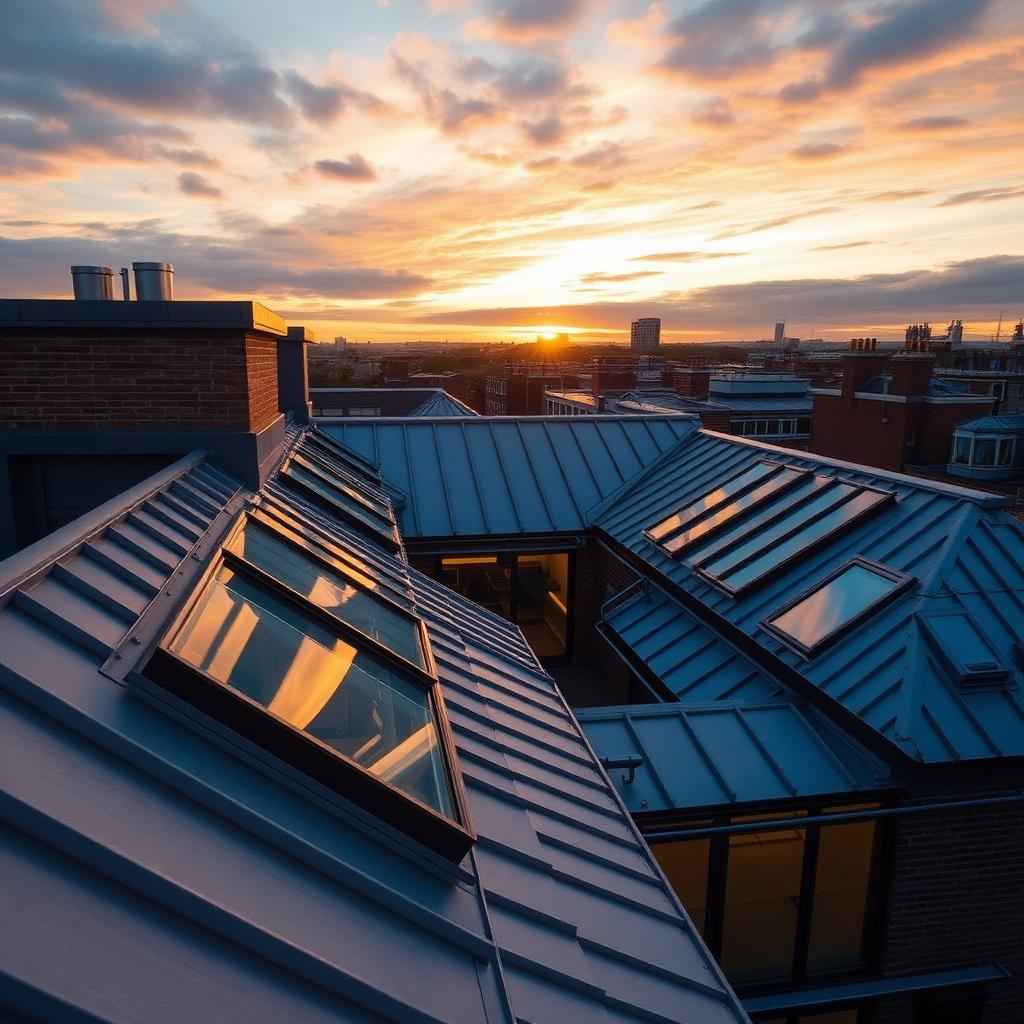 King's Cross Loft — Standing-seam zinc & skylights